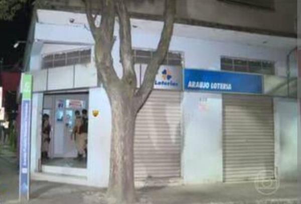 Homem é preso em flagrante suspeito de quebrar muro e invadir casa lotérica, em Vespasiano, Região Metropolitana de BH